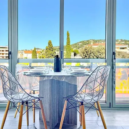 Le Mimosa - Patio Centre De Appartement *